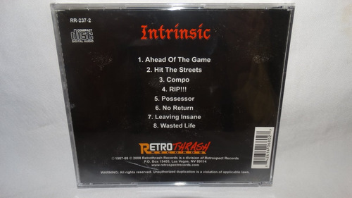 Intrinsic - Intrinsic ( Thrash Usa 80s Retro Thrash Record)