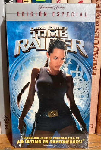 Película Vhs Tomb Raider. Edición Especial. Angelina Jolie