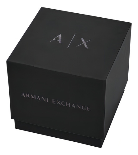Relógio masculino Armani Exchange Outerbanks, aço, cor da pulseira: cinza