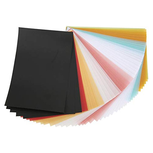 50pcs Tracing Paper Colored Paper Translucent Printable...