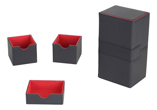Card Deck Box Large Twin Flip Deck Case Para Tarjeta