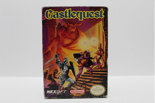 Castlequest Nes Con Caja