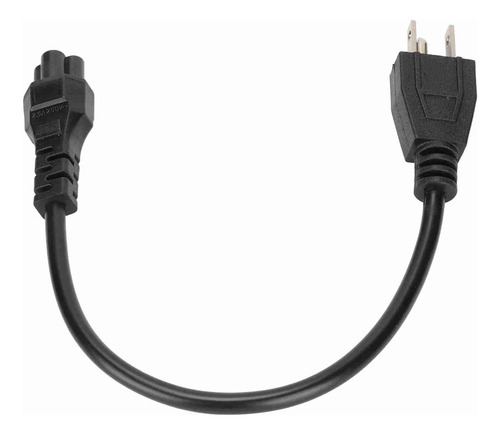 Cable Corto De Alimentación Ac 515p A Iec320 C5 Hembra 18 Aw