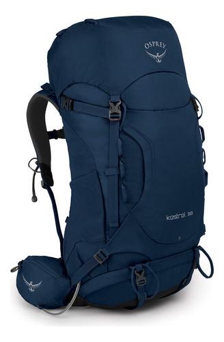 Osprey Packs Kestrel 38 - Mochila Para Hombre, Color Azul La