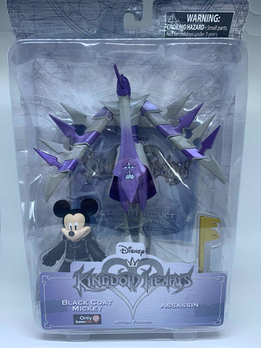 Action Figure Kingdom Hearts Black Coat Mickey & Assassin