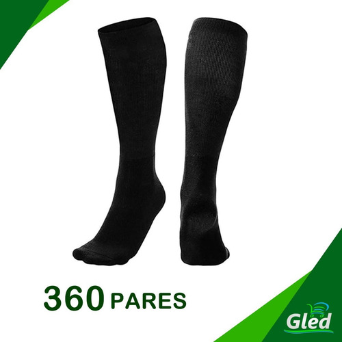Imagem 1 de 3 de Kit 360 Pares Meião Futebol Adulto