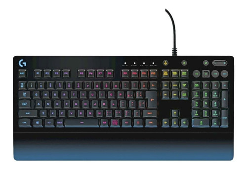 Teclado Gaming Logitech G213 Black Rgb