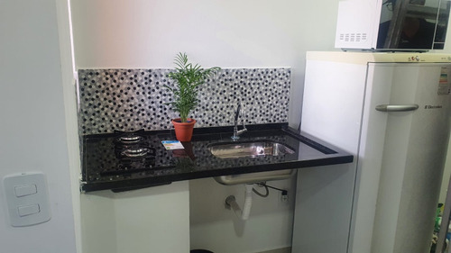 Studio Mobiliado - Contas Incluídas - Excelente Localização - Kitnets