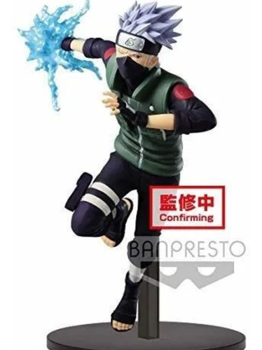 Banpresto Naruto Shippuden Vibración Stars-hatake Kakashi- (Usado)