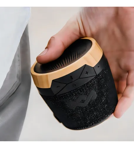 Parlante House of Marley Chant Mini BT EM-JA007 portátil con bluetooth waterproof signature black