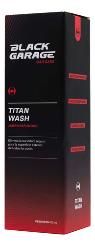 Titan Wash - Jabón Espumoso Black Garage