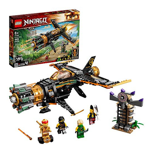 Lego Ninjago Legacy Boulder Blaster 71736 Juguete De Avión