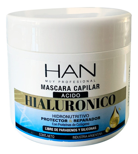 Han Mascara Acido Hialuronico Baño De Crema Nutricion 1000