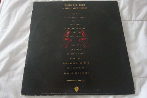 Lp - David Lee Roth- A Little Ain't Enough, 1991 (Usado)