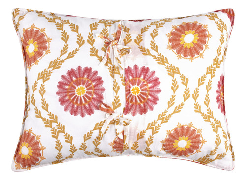 Funda De Almohada Estándar Color Naranja Topanga