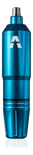Caneta Aston Pen Folon Maquina Rotativa Para Tatuagem Cor Azul