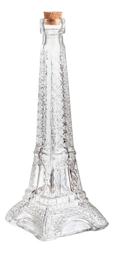 Set 12 Mini Licoreras Torre Eiffel De Vidrio 50ml