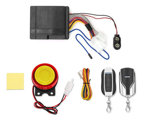 Alarma Antirrobo P/moto Encendido A Distancia Control Remoto