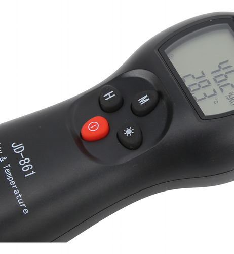 Medidor De Temperatura E Umidade Jd861 Medidor Portátil