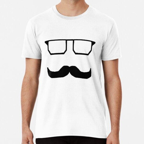 Remera Chico Bigote Algodon Premium