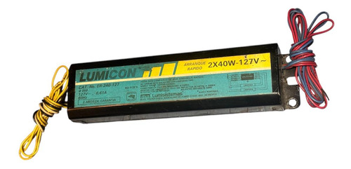 Balastra Fluorescente 2x40 Lumicon