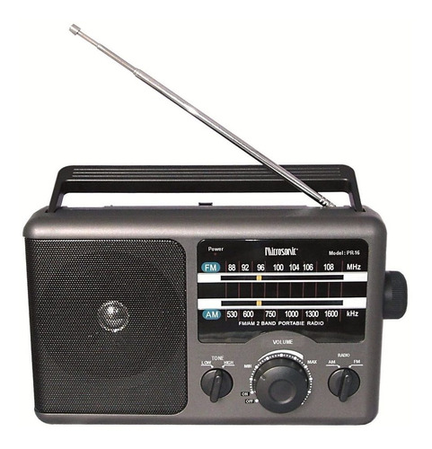 Radio Microsonic Pr16 Electrica Y A Pila Yanett
