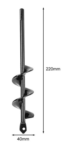 2 X Máquina Agrícola Faz Buraco Para Plantar 4x22cm.