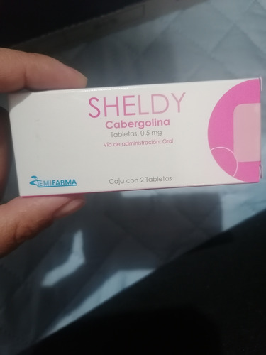 Cabergolina Tabletas De 0.5 Mg