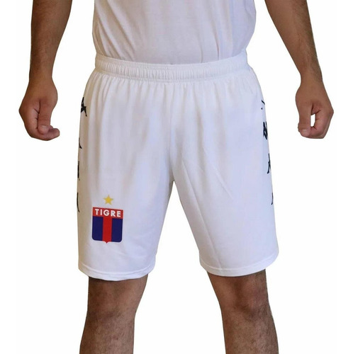 Short Kappa Player Tigre Club 2021 Oficial White Fútbol