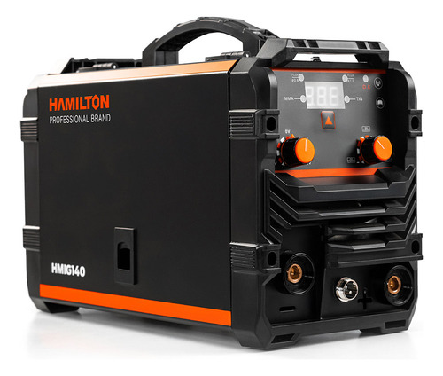 Soldadora Inverter Dual Mig Flux Mma 140 A Hamilton Hmig-140