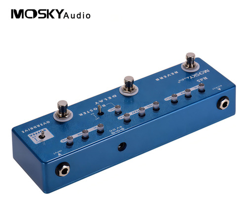 Pedal De Efecto Mosky Audio Rd5 Azul