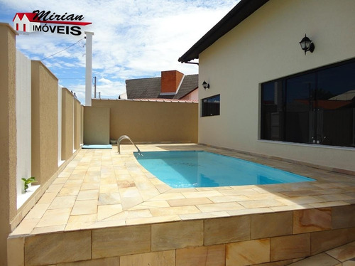 Imagem 3 de 30 de Sobrado A Venda Em Peruibe, Com Piscina , Em Bairro Nobre, 100 Metros Da Praia Em Peruibe - Ca01058 - 33720521