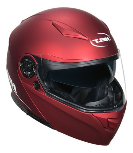 Capacete Helt Hippo Glass Vermelho Fosco 56 + Chaveiro Helt