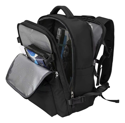 Mochila De Viaje Avión Multifuncional Gran Capacidad 30 Lts
