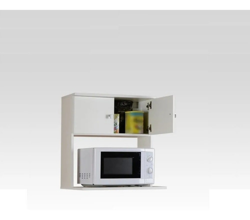 Alacena Mueble Microonda De 2 Puertas Organizador