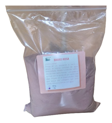 Barro Rosa 1 Kg