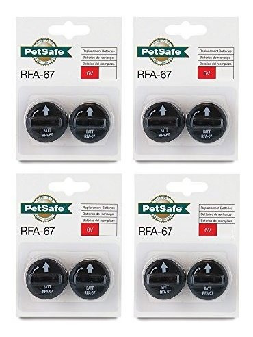 8 Pack Petsafe Bateria Rfa67d11 Rfa67 8 X 6v Baterias Para P