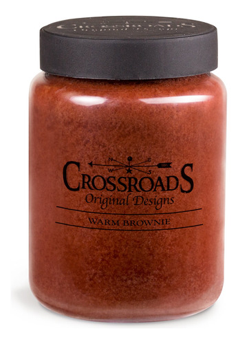 Crossroads Warm Brownie Vela Perfumada 2 Mecha 26 Oz