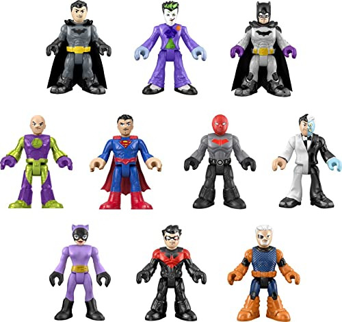 Imaginext Dc Super Friends Batman Figure Multipack, H4fzc