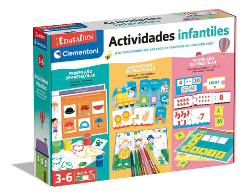 Clementoni Juego Educativo - Actividades Infantiles