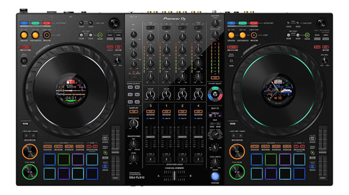 Controlador Dj Pioneer Ddj-flx10 De 4 Decks Para Djs.