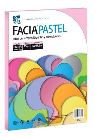 Hojas Faciabond Color Cerezarosa Pastel Copamex