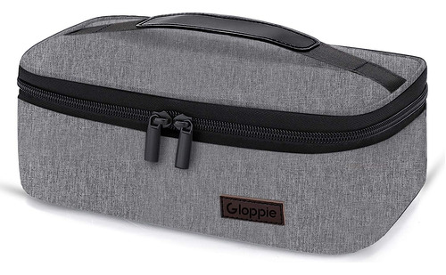 Lonchera Gloppie , Pequeña, Aislada, Color Gris , 3.5 L