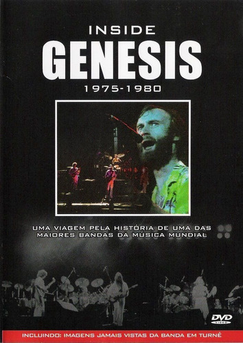 Dvd Inside Genesis 1975 - 1980