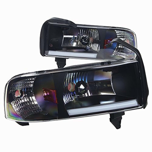 94  02  dodge Ram 2500/3500 head Light Con Light Bar, Colo