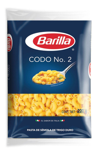 Pasta Barilla Codo No. 2 200g