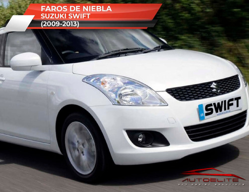 Imagen 4 de 10 de Kit Faros Niebla Suzuki Swift 2012 2013 Biseles Y Switch