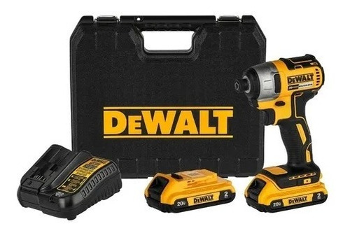 Atornillador De Impacto 1/4 20v 2 Bat De Dewalt Dcf7871d2-b3