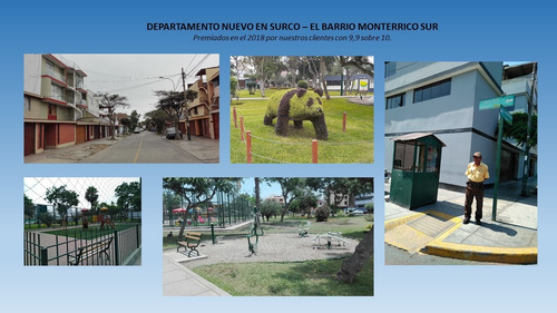 Imagen 14 de 14 de Departamento En Surco, Nuevo Y Amoblado
