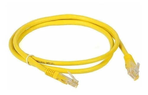 Cable De Red Amarillo Patch Cord 150 Cm Cat5e 